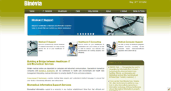 Desktop Screenshot of binovia.com
